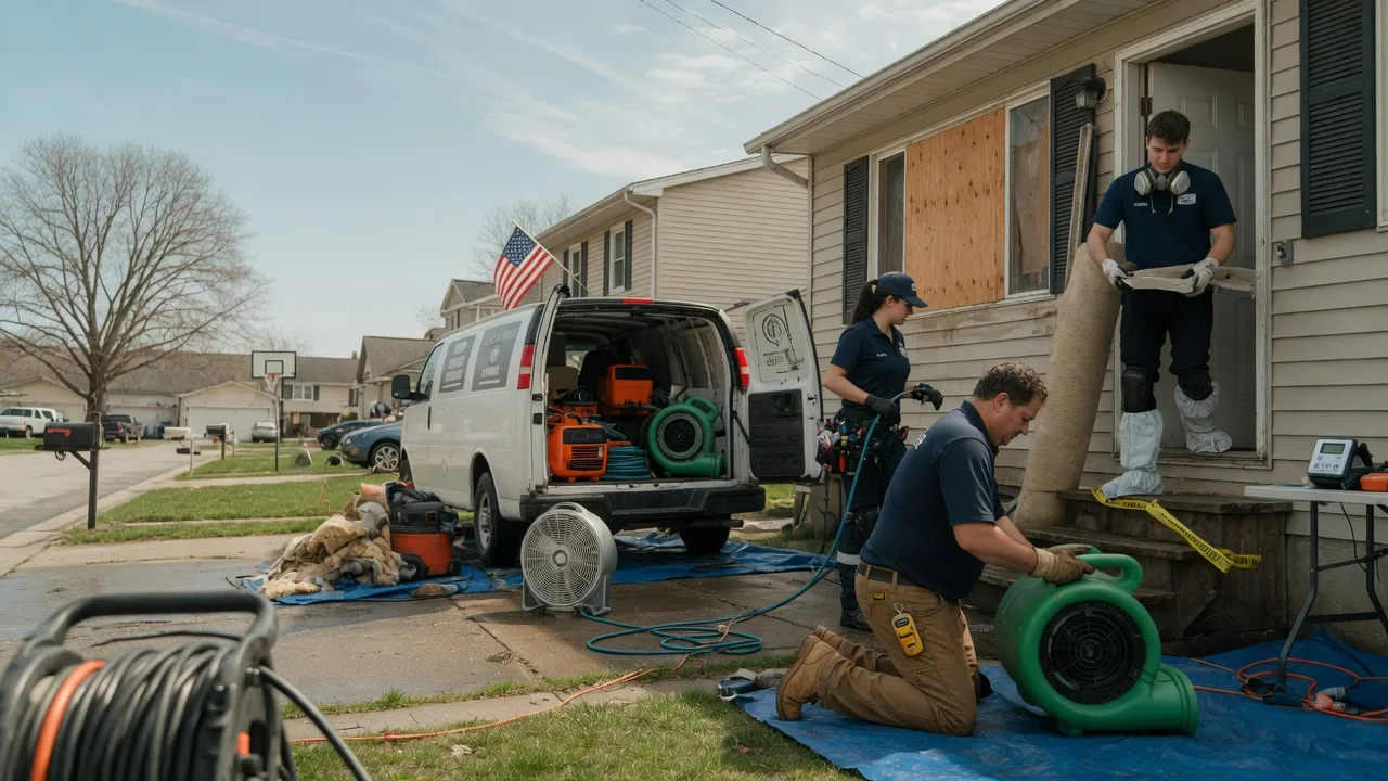 Water Damage Restoration in Pemberton, OH near me